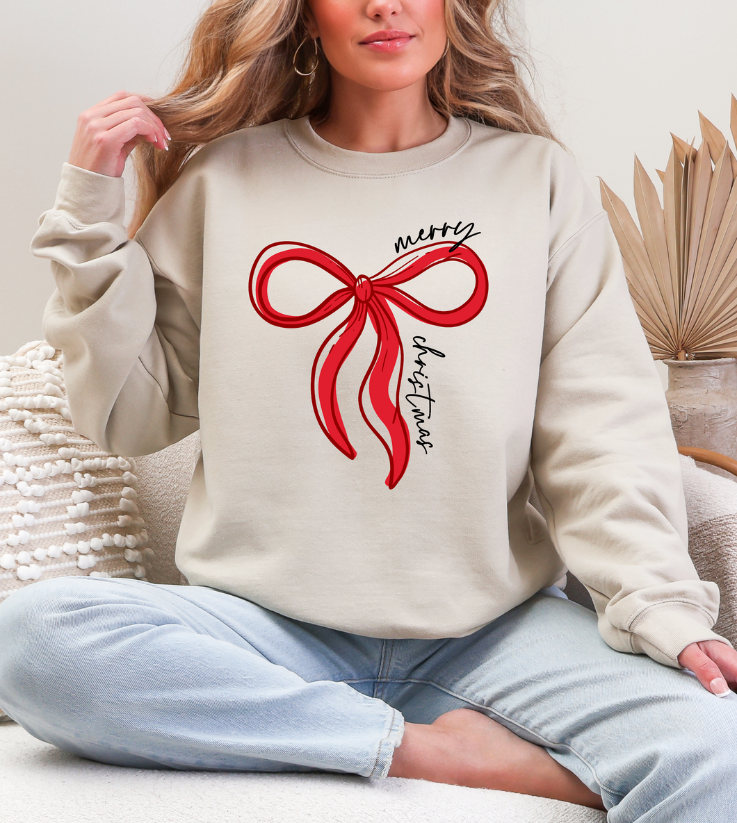 Bow Beige // crewneck