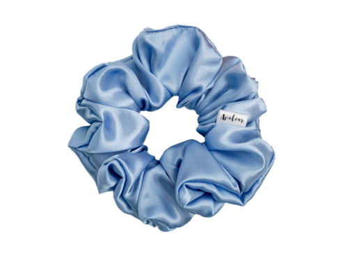 Glass Slipper // full size scrunchie