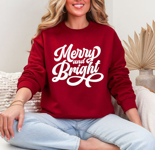Merry & Bright  // crewneck