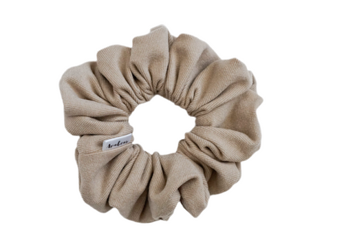 Softest Sand // full size scrunchie