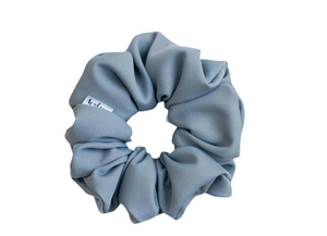 Powdered Blue // full size scrunchie