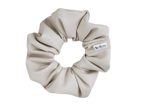 Faux Ecru // full size scrunchie