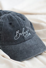 Load image into Gallery viewer, Babes Club Distressed Black // dad hat