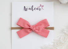 Load image into Gallery viewer, Pink Sherbet  // schoolgirl bow