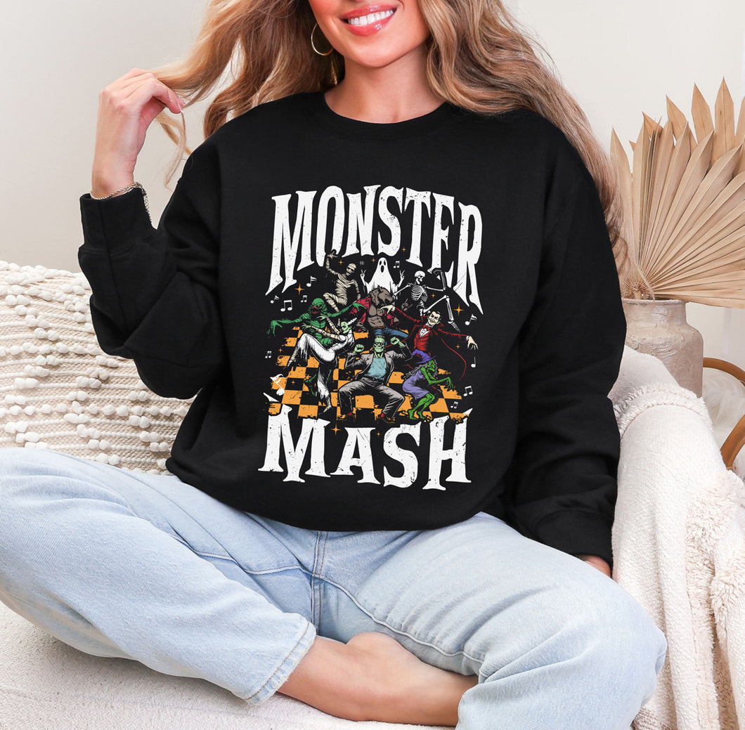 Monster Mash // adult crewneck