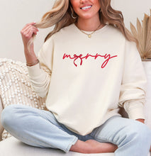 Load image into Gallery viewer, Merry // crewneck