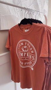 Pumpkins // garment dyed tee