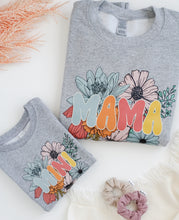 Load image into Gallery viewer, Mama floral // adult crewneck