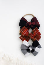 Load image into Gallery viewer, Classic Plaid // large bow