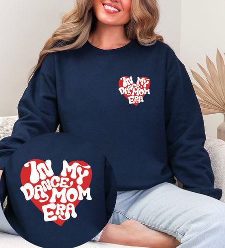 Dance Mom Navy // adult crewneck **pre-order**
