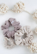 Load image into Gallery viewer, Oat Milk // full size scrunchie