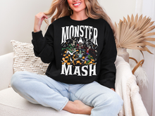 Load image into Gallery viewer, Monster Mash // Black crewneck