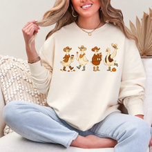 Load image into Gallery viewer, Fall Western Geese  // Off-white crewneck