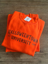Load image into Gallery viewer, Halloweentown Uni // orange crewneck