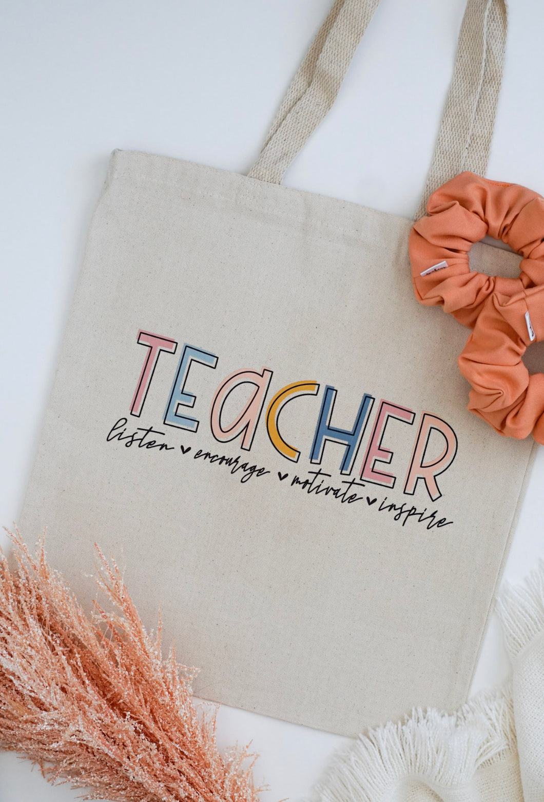 Teacher // canvas tote