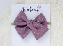 Load image into Gallery viewer, Wisteria // woven large bow