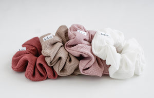 Taupe // full size scrunchie