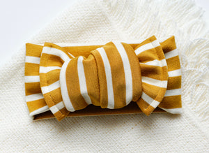 Mustard Stripe // wrap