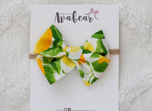 Load image into Gallery viewer, Fresh Lemonade // large bow