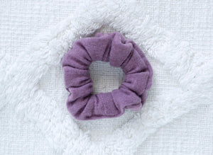 Amethyst // mini scrunchie