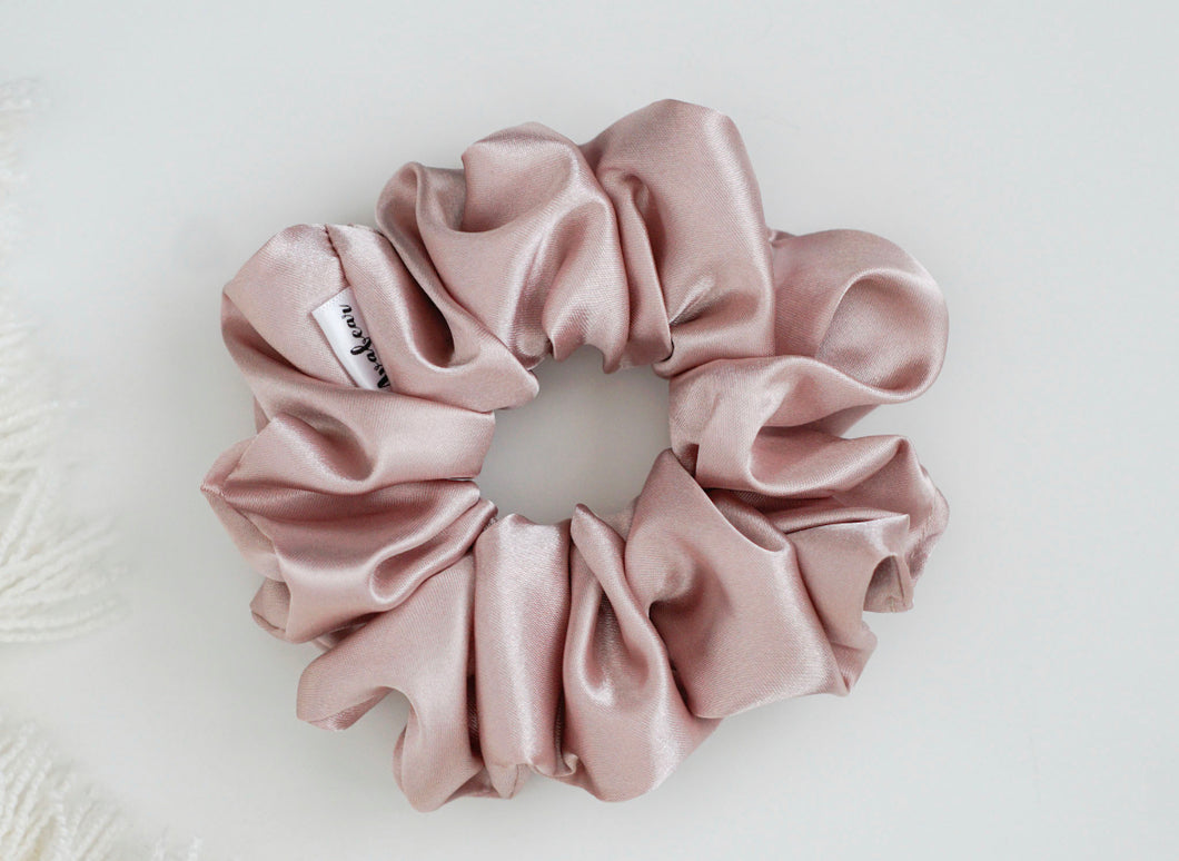 Pink Champagne // full size scrunchie