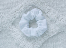 Load image into Gallery viewer, Classic White // mini scrunchie