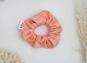 Orange Butterflies // mini scrunchie