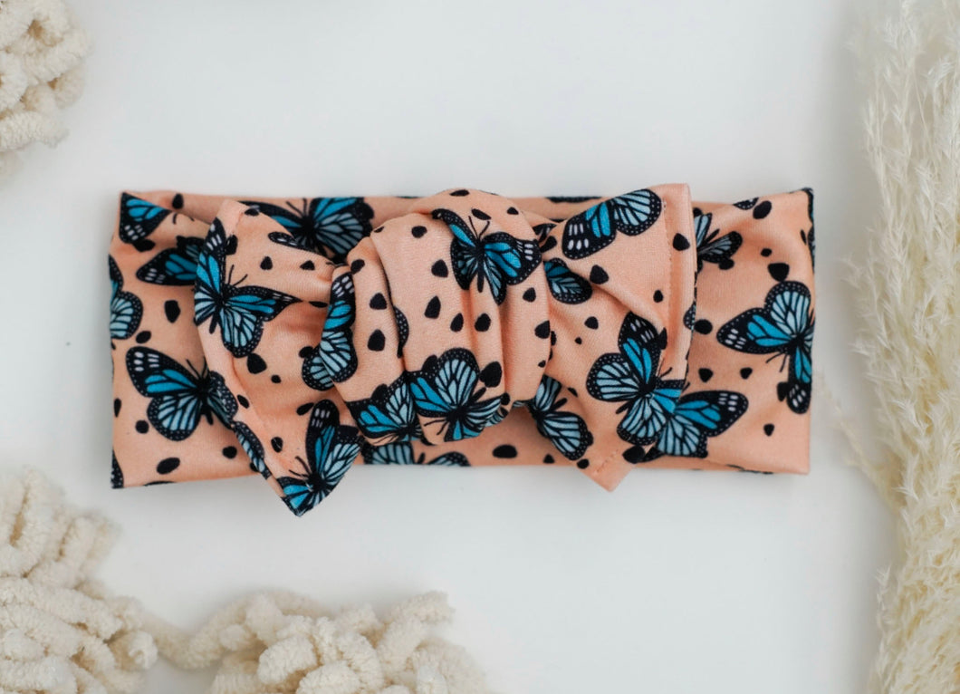 Blue Butterflies // wrap