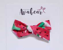 Load image into Gallery viewer, Fresh Watermelon // schoolgirl bow